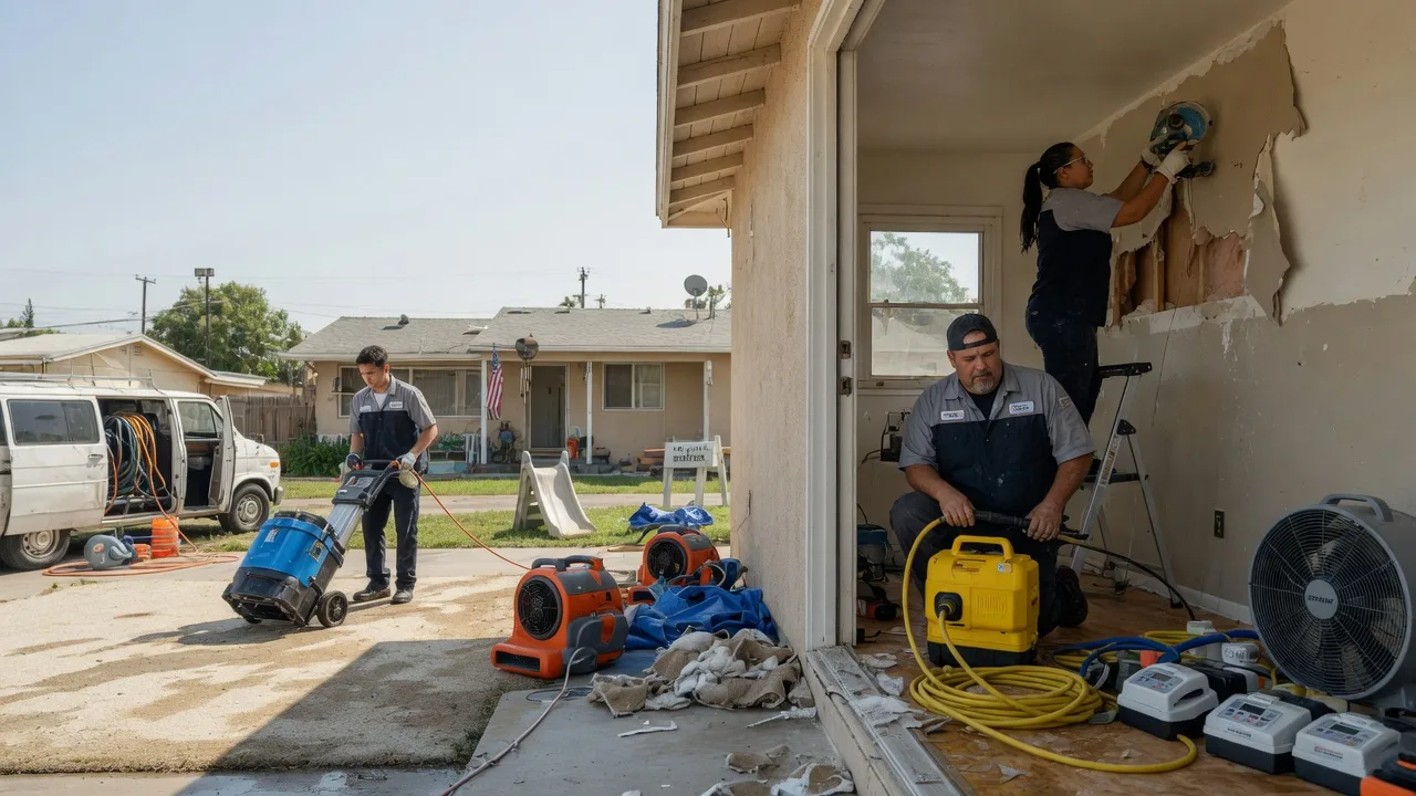 Water Damage Restoration in Frisco, TX near me